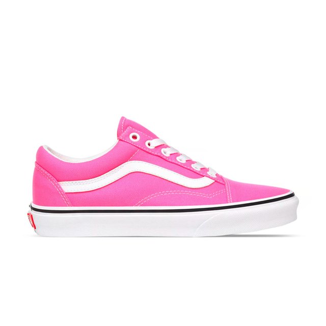 Tenis Vans Old Skool Neon Mujer Moda Rosa rosa 24.5 Vans VN0A4U3BWT6