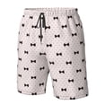 thumbnail image 4 of Logiee bow on polka dots Print Mens Swim Trunks Quick Dry Board Shorts,Breathable Hawaii Beach Shorts Swimwear Bathing Suits-3X-Large, 4 of 6