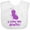 AA-White, variant on Inktastic I Love my Auntie Boys or Girls Baby Bib
