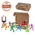 thumbnail image 2 of Juego de 8 figuras StikBot Zing de Action Figures con trípode para teléfono móvil, 2 of 6