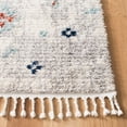 thumbnail image 3 of SAFAVIEH Morocco Audra Abstract Geometric Polyester Area Rug, Cream/Multi, 5'1" x 7', 3 of 9