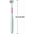 thumbnail image 5 of Triple Head Toothbrush, 3 Sided Toothbrush, Three-Faced Toothbrush Deep Cleaning Soft Bristle Triple Toothbrush For Kids Home Travel, 5 of 5