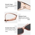thumbnail image 5 of TINHAO Fit Over Wrap Around Sunglasses for Men Women with Hard Case, Polarized UV400 Wear Over Prescription Glasses, 5 of 6