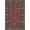 Blue, Pattern 10, variant on ODIKA 4'x6' Gray Beige Geometric Stone Washable Area Rug Contemporary Abstract Lines Design for Home Office, Under Desk, Non-Slip Chair-Friendly, Flatwoven