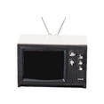 thumbnail image 2 of Mini juguetes de televisión, modelo de televisión coleccionable, :12 para casas de muñecas, diseño de escena de vida, Micro paisaje, Yotijar Televisión en miniatura, 2 of 8