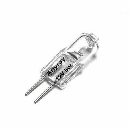 

Anyray A1732Y G4 12v 5w Halogen T3 Light Bulb G4 Base
