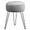 Grey, variant on Vanity Stool, White Vanity Stools for Makeup Room, Round Ottoman Foot Stool, Velvet Footrest Vanity Chair for Bathroom Vanity, Bedroom, Living Room, Entryway, Offices