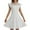 White, variant on HUANBAI Girls Dress Summer Ruffle Sleeve Mesh A Line Casual Party Dresses With Pockets For Kids 4 11 Years Long Maxi Dress 4-5 Years