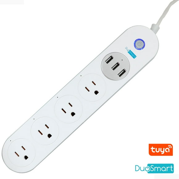 Barra Multicontacto Wifi 4 contactos 3 Usb Duosmart