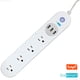 thumbnail image 1 of Barra Multicontacto Wifi 4 contactos 3 Usb Duosmart, 1 of 6