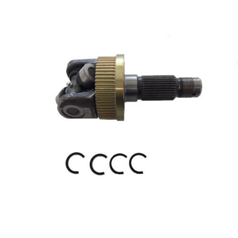 Outer Axle Yoke Shaft With U Joint & Nut Dodge RAM 1500 RAM 2500 DANA 44 Front 6304121