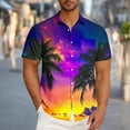thumbnail image 2 of ZCFZJW Tropical Printed Summer T-Shirts for Men Big and Tall Regular Fit Casual Beach Hawaiian Tops with Pockets Trendy 2025 Outfit Clothes Multicolor#15 XXXXXL, 2 of 6
