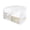 Transparent, variant on Double Layer Rolling Eggs Holders U Shape Kitchen Storage Container For Efficient Refrigerator Organization