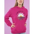 thumbnail image 2 of For A Reason Daisy Hoodie Women -Image by Shutterstock, Female Small, 2 of 4