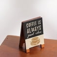 thumbnail image 3 of Washranp Wooden Desk Note Holder, Small Photo Decorative Memo Clip Picture Holder with Clips Deck Decor, 3 of 3