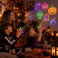 thumbnail image 3 of Halloween Led Finger Lights with Assorted Projection Patterns, 12-Pack, Assorted Colors, for Kids Halloween Party Favors, Toy, 3 of 3