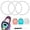 Color 4, variant on 3pcs Bottle O Seal Ring & 3pcs Gasket Replacement Stopper for Owala FreeSip Cap, Silicone Water Bottle Plug Stopper BPA Free Top Lid Mouth Parts Compatible with Owala FreeSip 24oz 32oz