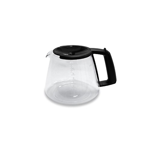 Braun KFK10FL Coffeemaker Glass Carafe with lid, Black 10 cups