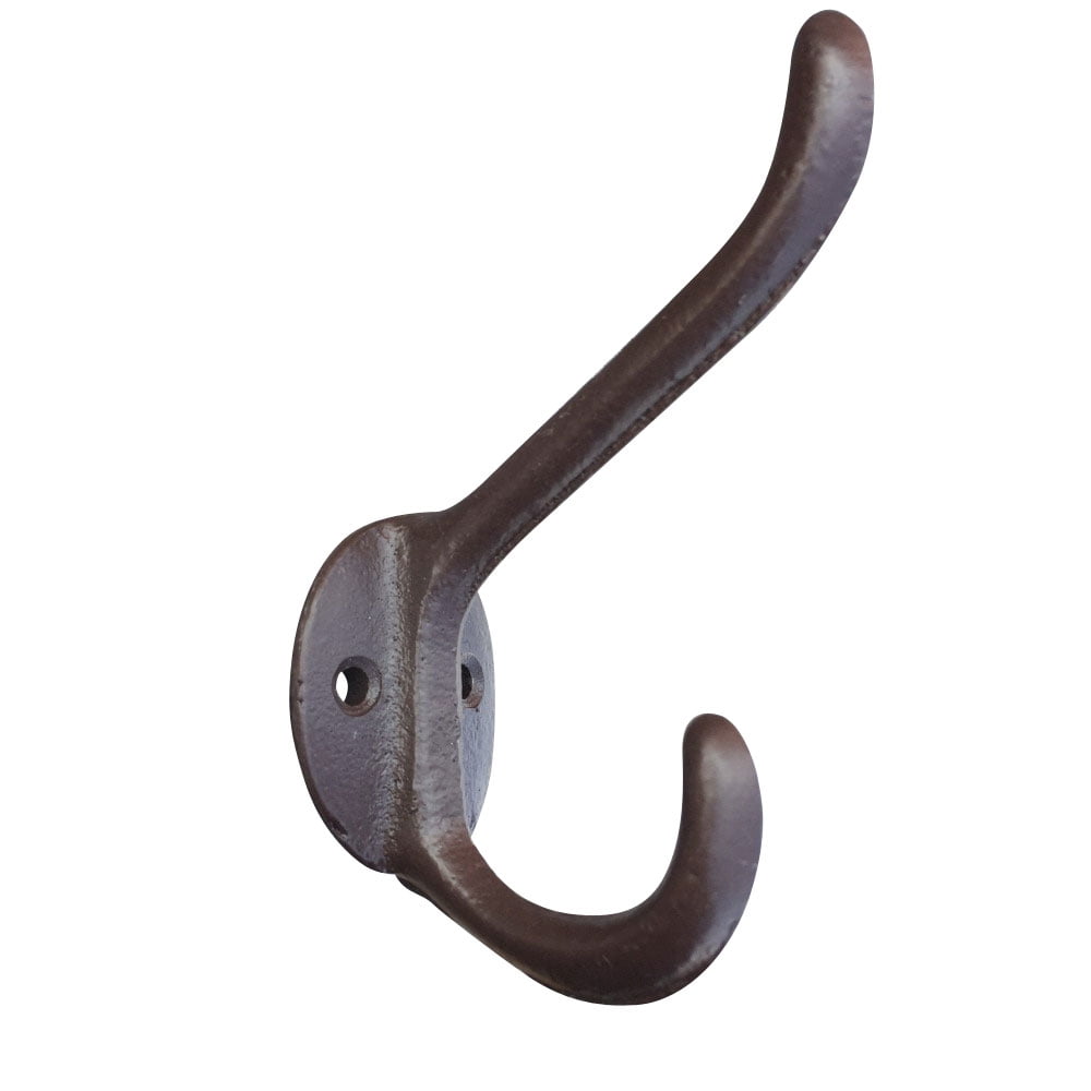 Kepooman 5Pcs Wall Hooks for Coats/ Hats, Brown Vintage Style Cast Iron Coat Hooks Rack for Wall, Wall Mount Hook Coat Rack for Front Door, Kitchen, Entry Kepooman 5Pcs Wall Hooks for Coats/ Hats, Brown Vintage Style Cast Iron Coat Hooks Rack for Wall, Wall Mount Hook Coat Rack for Front Door, Kitchen, Entry