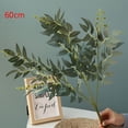 thumbnail image 3 of HATISS artificial leaves bouquet fake willow wedding backdrop faux foliage home decor, 3 of 6