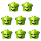 thumbnail image 1 of Cubos Halloween Adornos Paja Calabaza para () Verde, 1 of 4
