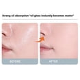 thumbnail image 5 of 100pcs/set Facial Oil Blotting Paper Matte Face Wipes I3T Control Oilabsor, 5 of 10