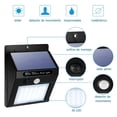 thumbnail image 4 of Costway Luz Solar Exterior 30LED Lámpara Solar con Sensor Luz de Pared Seguridad para Jardín Patio Corredor Terraza 96 x 124 x 48 mm, 4 of 9