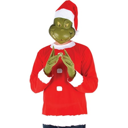 Dr. Seuss Grinch Adult Costume - One Size