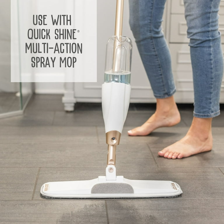 Quick Shine Premium Laminate and Vinyl Floor Cleaner Solution, 27