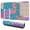 Multicolor Ethnic Flower, variant on Long Mouse Pads for Desk,Multicolor Ethnic Geometric Patchwork Desk Mats on Top Of Desks, Desk Mouse Pad Extra Large with 3mm Non-Slip Base and Stitched Edge for Gaming,Work,Home 31.5"x11.8"