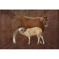 thumbnail image 1 of Carolines Treasures SB3074PLMT Cow Momma And Baby Fabric Placemat, 1 of 1