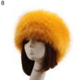 thumbnail image 2 of Fashion Fluffy Faux Fox Fur Women Hat Winter Ski Head Ear Warmer Headband Cap, 2 of 8