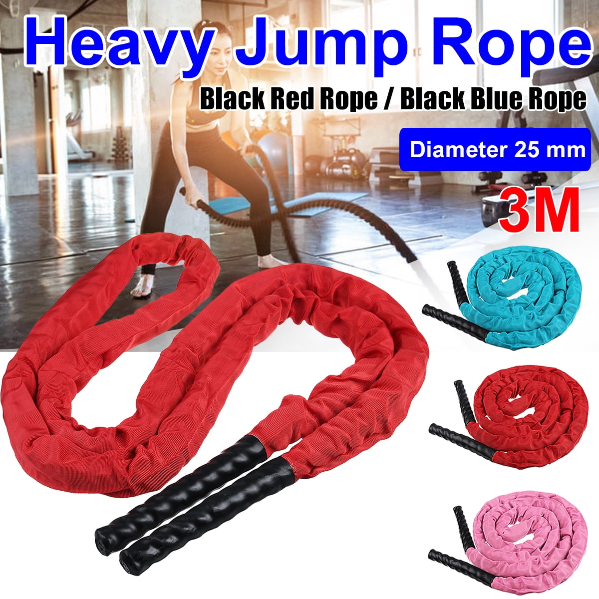 1&quot; Width 10ft Length Battle Rope Workout Training