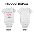 thumbnail image 3 of My Best Friend is A Whippet Dog Funny Baby Romper Infant Clothes, 3 of 5