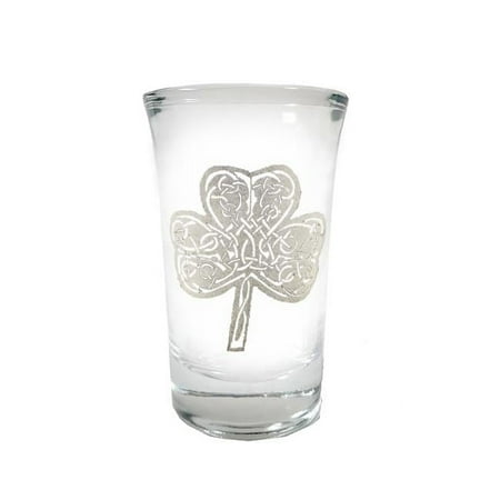 

1.5 oz Celtic Clover Engraved Shot Glass