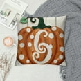thumbnail image 2 of JEUXUS  Fall Pillow Covers Polka Dots Pumpkin Throw Pillow Covers for Fall Thanksgiving Decorations Fall Party Pillows Decorative Pillow Covers for Couch Sofa, 2 of 5