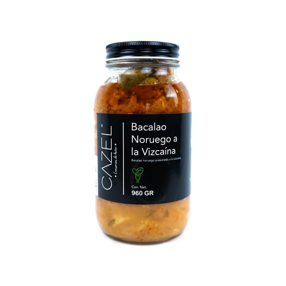 Bacalao Noruego Preparado a la Vizcaína 960gr