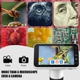 thumbnail image 5 of Microscopio digital LCD para niños, microscopio digital USB 1000X con soporte profesional y funciones de fotografía y vídeo., 5 of 5