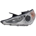 thumbnail image 4 of For 11-14 Sonata White Interior Headlight Headlamp Front Head Light Driver Side, 4 of 5