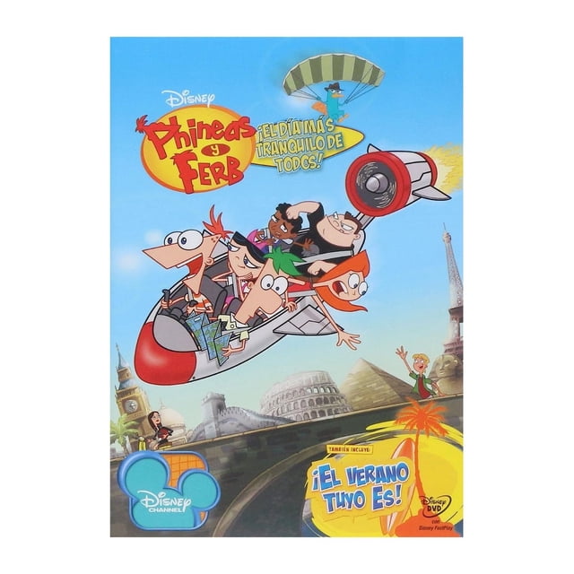 DVD Phineas Y Ferb El Día Más Tranquilo De Todos