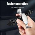 thumbnail image 3 of pitrice Car Mobile Phone Navigation Bracket Base Portable Universal Air Outlet Base Clip for Dashboard Bedroom Office Type 3, 3 of 8
