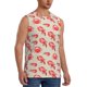 thumbnail image 2 of Fotbe Crab Lobster 1 Men's Camiseta sin Mangas Estampada para Hombres, Playera Casual para Gimnasio, Entrenamiento, Playa-XX-Large, 2 of 7