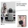 thumbnail image 5 of Makeup Bag Cosmetic Bag Makeup Bag Beauty Case Vanity And Makeup Bags Makeup Storage Case, Black, 5 of 5