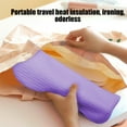 thumbnail image 4 of Heatproof Curling Iron Bag under $5! Yannianjz Silicone Curling Iron Holder, Heatproof Storage Bag for Hair Tools, Travel Heat Insulation Mat for Flat Iron and Curling Wand, 4 of 6