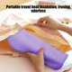 thumbnail image 4 of Silicone Curling Iron Heatproof Cover High Temperature Heat Insulation Mat Travel Convenient Multi-function Silicone Storage Bag Feature:Quantity: 1Pcs Colour: P-ink,Gray,Green,Blue, 4 of 6