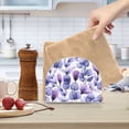 thumbnail image 5 of Ryvnso Leaves and Flowers Purple Acrylic Napkin Holder Table Kitchen Paper Tissue Organization 2 Pack, 5 of 7