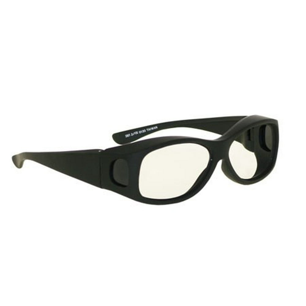 Radiation Safety Glasses Fitovers In Large Plastic Black Safety Frame