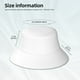 thumbnail image 3 of Balery White Sombreros para el sol para hombre y mujer, sombrero de pescador con UPF 50+, 3 of 6