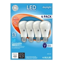General Electric Ge Led 6w Dayl Dimmble Genpurp 4pk