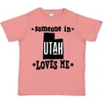 thumbnail image 3 of Inktastic Someone in Utah Loves Me Vacation Boys or Girls Toddler T-Shirt, 3 of 5
